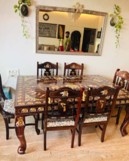 Sandalwood Dining Table -1